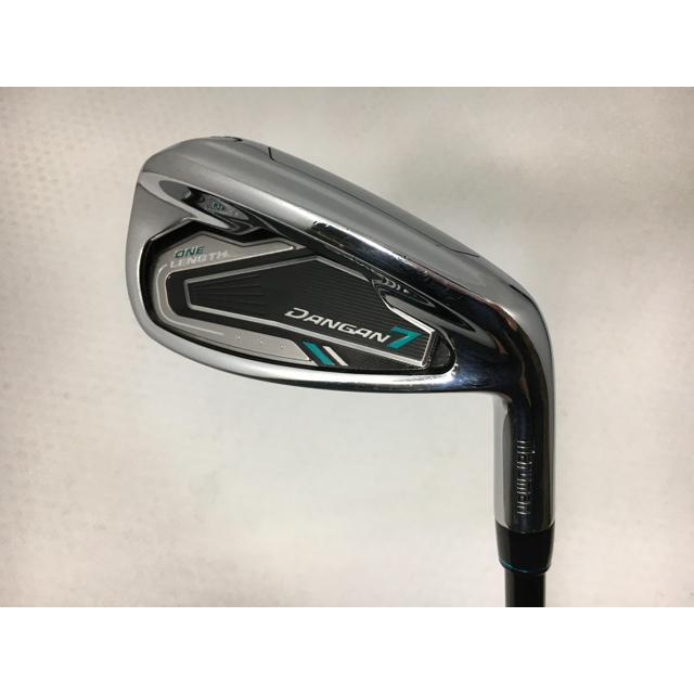 返品OK 中古 (5本)DANGAN7(ダンガン7) ワンレングス アイアン 6〜9.P