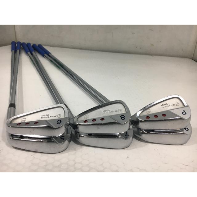 返品OK お買い得品！中古 (6本)BUCHI VS501 アイアン 5〜9.P NSプロ 950GH neo 選択なし S_1