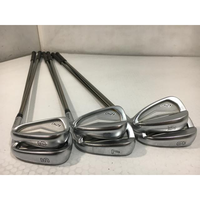 PING（ピン） 返品OK お買い得品！中古 (6本)i210 アイアン 5〜9.P UST