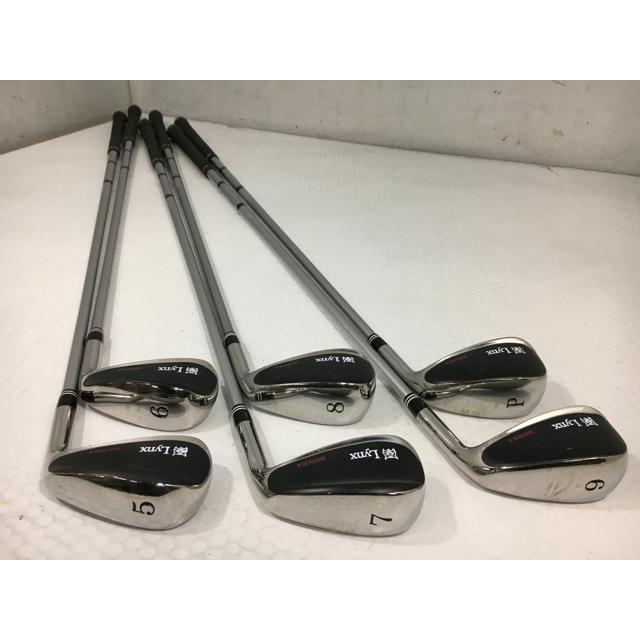 Lynx（リンクス） 返品OK 中古 (6本)BOMBA アイアン 5〜9.P