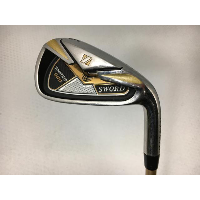 返品OK 中古 (7本)SWORD スナイパー 589 アイアン 6〜9.P.A.S Motore