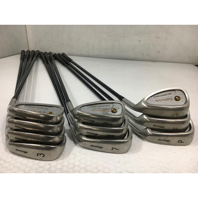 MIZUNO（ミズノ） 即決 中古 (10本)ゼファー EG185 アイアン 3〜9