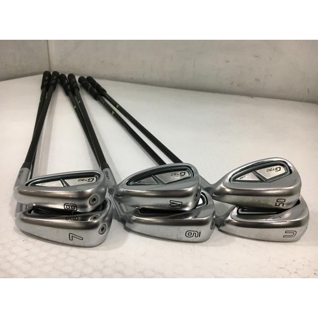 【美品】PING G730 アイアン　TRAVIL 85 S PING（ピン） 返品OK 中古 (6本)G730 アイアン 2024 7〜9.P.U.50