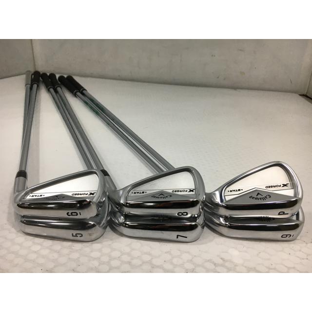 Callaway（キャロウェイ） 返品OK 中古超美品 (6本)Xフォージド STAR
