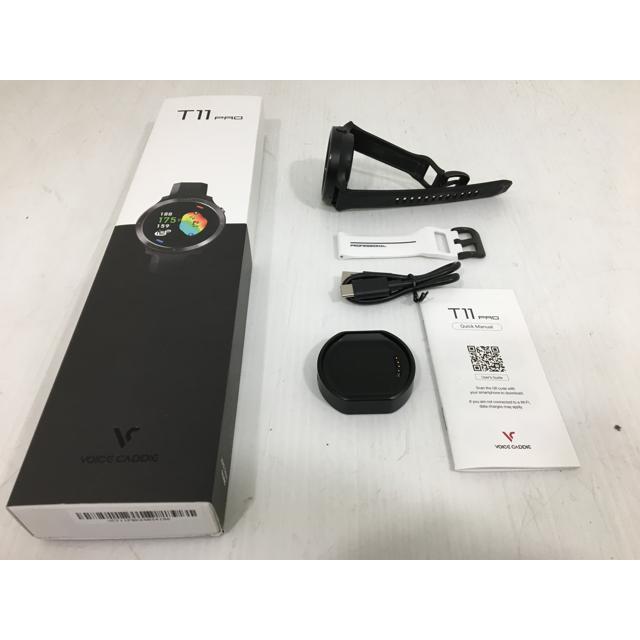 返品OK 中古 Voicecaddie ボイスキャディ T11 PRO [ブラック] GPSナビ