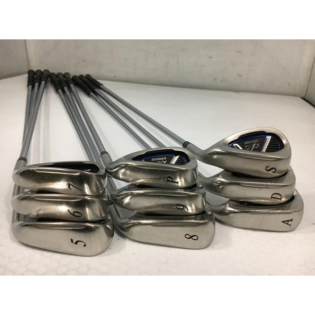 返品OK 中古 (9本)ゼクシオ クロス (XXIO CROSS) アイアン 2019 5〜9.P.A.D.S NSプロ 870GH D.S.T 選択なし S_1