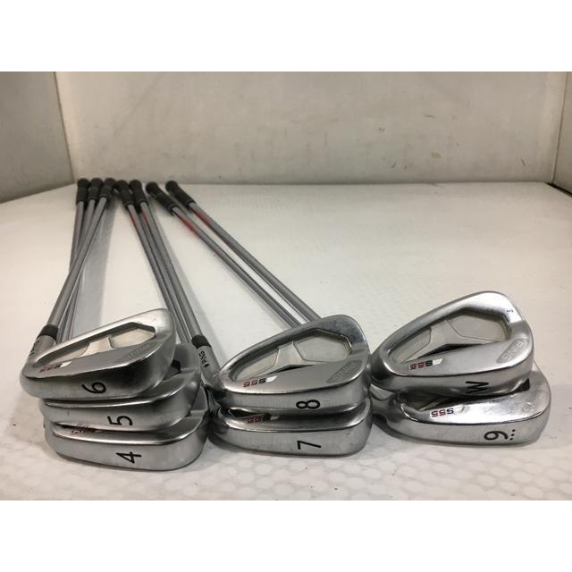 PING（ピン） 返品OK 中古 (7本)S55アイアン 4〜9.P NSプロ MODUS3 