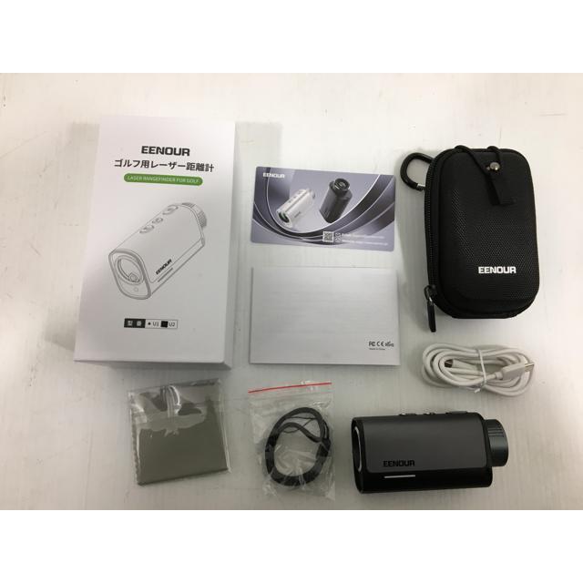 ゴルフ 返品OK 超美品 EENOUR(イーノウ) レーザー距離計 U2 [黒] スコープ