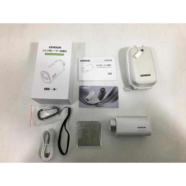 ゴルフ 返品OK 超美品 EENOUR(イーノウ) レーザー距離計 U2 [白] スコープ