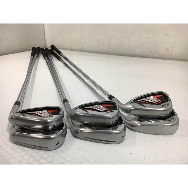 返品OK 中古 (6本)T//WORLD GS アイアン 2021 5〜10 NSプロ ZELOS for T//WORLD 選択なし Sの画像