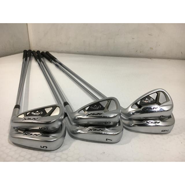 返品OK 中古 (6本)APEX アイアン 2021 (日本仕様) 5〜9.P NSプロ ZELOS 8 選択なし Sの画像