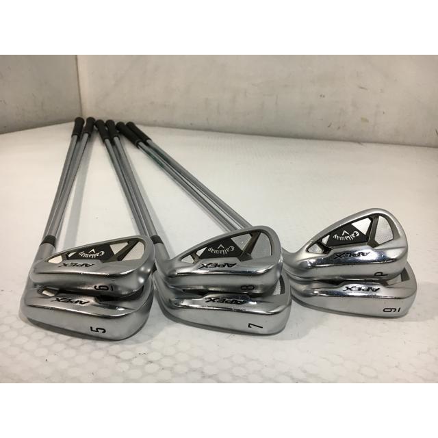 返品OK 中古 (6本)APEX アイアン 2021 (日本仕様) 5〜9.P NSプロ 950GH neo 選択なし Sの画像