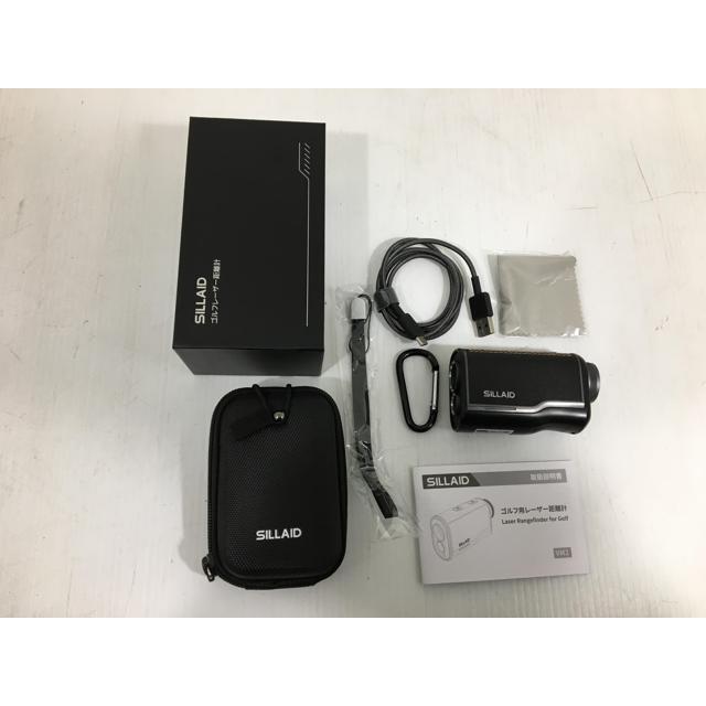 【美品】SILLAID VM2 ゴルフ用距離計 付属品未使用 返品OK 中古超美品 SILLAID(シライド) レーザー距離計 VM2 [ブラック