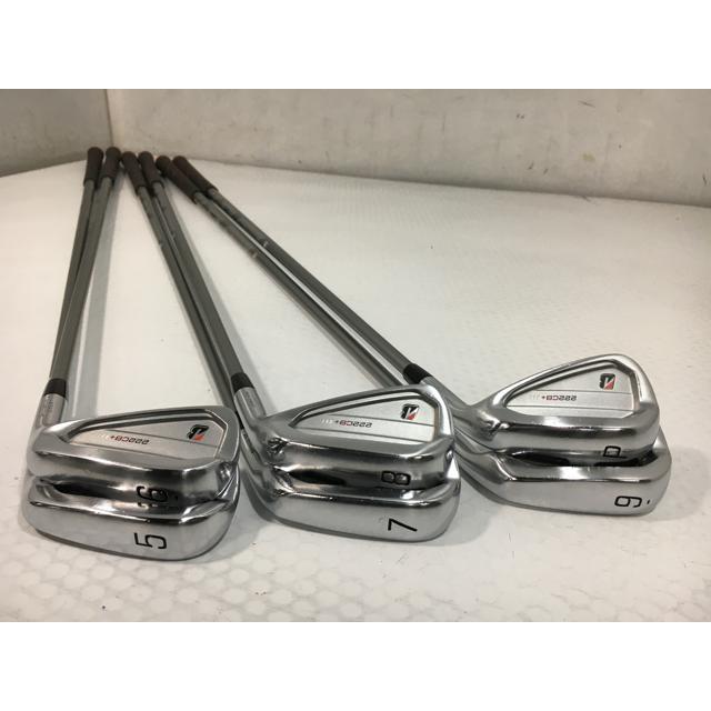 返品OK 中古 (6本)222CB+ アイアン 2022 5〜9.P MCI B70 選択なし Sの画像