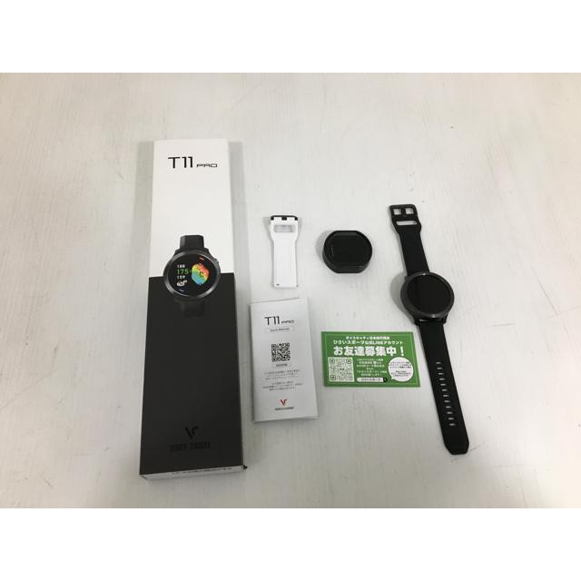 返品OK 中古 Voicecaddie ボイスキャディ T11 PRO [ブラック] GPSナビ