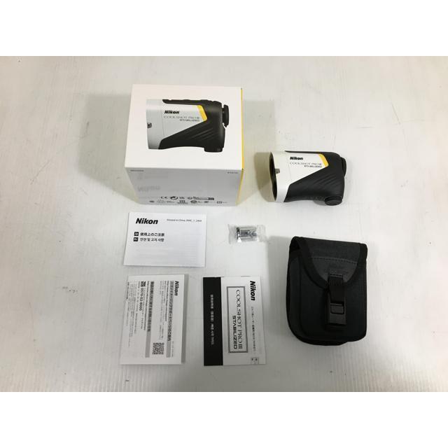返品OK 中古超美品 ニコン レーザー距離計 COOLSHOT PRO?(クールショットプロ3) STABILIZED スコープの画像