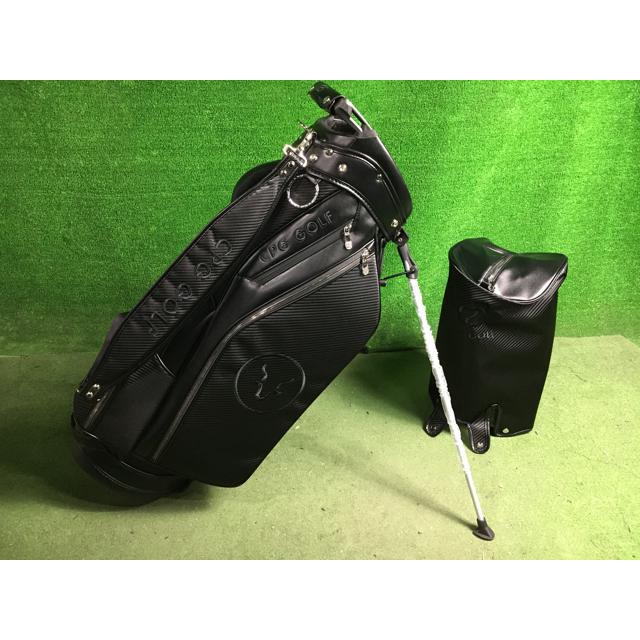未使用品！CPGゴルフキャリーバッグ 返品OK 中古超美品 CPG GOLF(シーピージーゴルフ) 9型/差込口の口径
