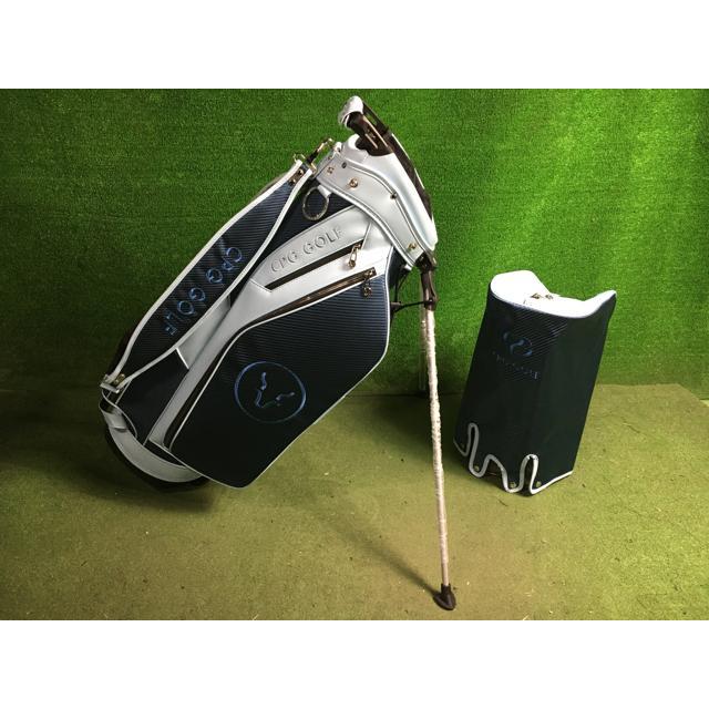 【新品未使用】CPG GOLFバッグ 返品OK 中古超美品 CPG GOLF(シーピージーゴルフ) 9型/差込口の口径