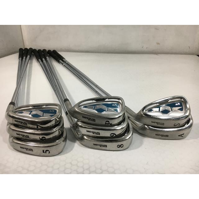 Wilson（ウイルソン） 即決 中古 (8本)X-31 I/V アイアン 5〜9.P.A.S