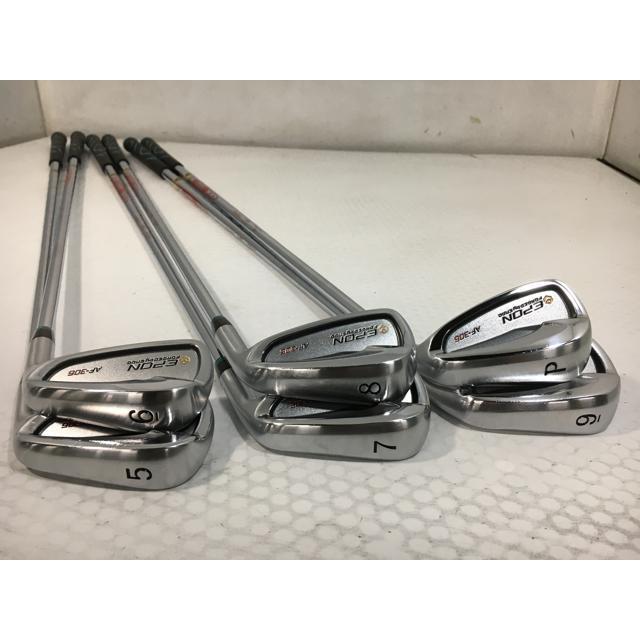 返品OK 中古 (6本)エポン(EPON) AF-306 アイアン 5〜9.P NSプロ MODUS3