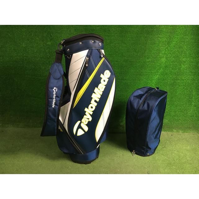 TaylorMade テーラーメイド キャディバッグ ブラック 9型 TaylorMade（テーラーメイド） 返品OK 中古 9型/差込口の口径22.9