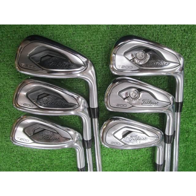 Titleist T200 （2019）アイアンセット 6-9 P 48° アイアン 6本セット