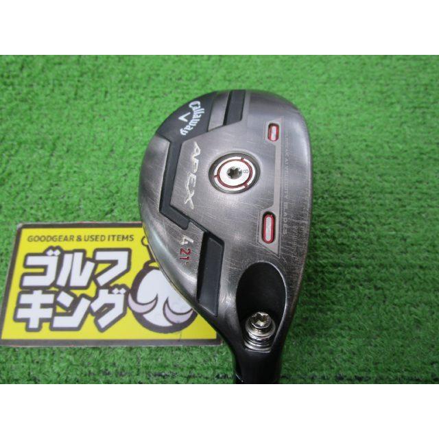 GK古城■ 637 キャロウェイ APEX UT 2021★Fujikura MC80 for Callaway(日本)  ★S★21度★4番★4H★ヘッドカバー有り★ :013326860180637:ゴルフキングヤフーショッピング店 - 通販 - Yahoo!ショッピング
