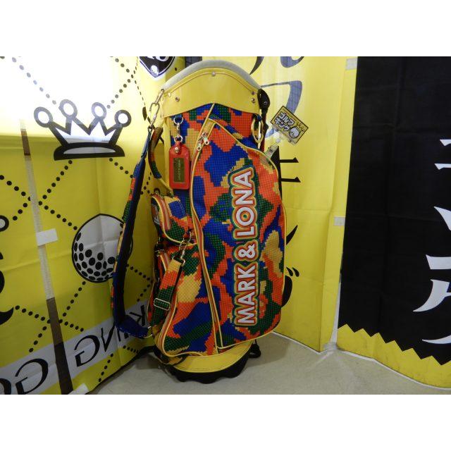 GK緑☆788 【大幅値下げ】【中古キャディバッグ】☆MARK&LONA GK緑☆788 【大幅値下げ】【中古キャディバッグ】☆MARK&LONA