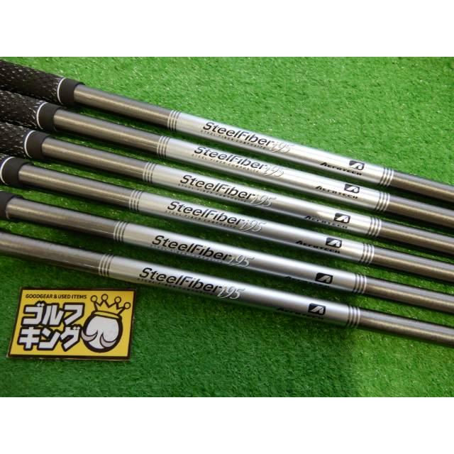 GK緑☆ 988 【値下げ】【中古シャフト】☆ AEROTECH Steel Fiber i95  