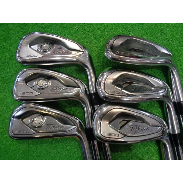【美品】T200 アイアン 2023 6本セット AMTツアーホワイト S200 Titleist（タイトリスト） GK石川橋○024 タイトリスト◇T200◇AMT