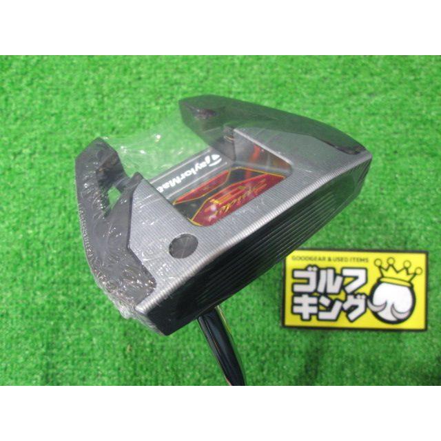 GK石川橋●新品即決382 テーラーメイド SPIDER GT SILVER SINGLE BEND★オリジナルスチール★33インチ★パター★｜golfkingshop