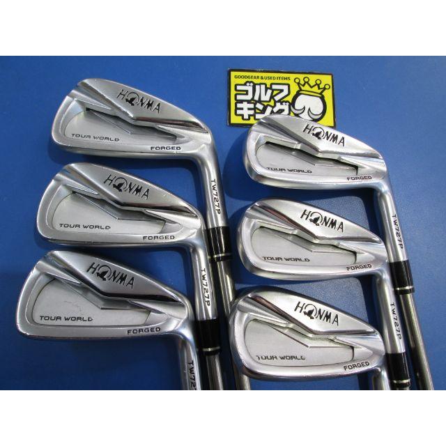 高級ホンマツアーワールドTW727P FORGEDアイアンセット6本S