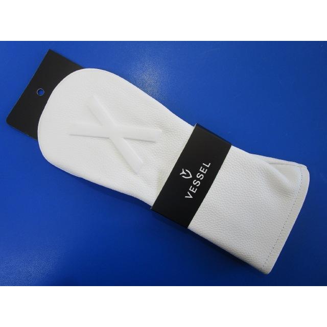 GK三好◇新品604【ヘッドカバー】VESSEL HC1123 WH FW用◇#X◇ベゼル
