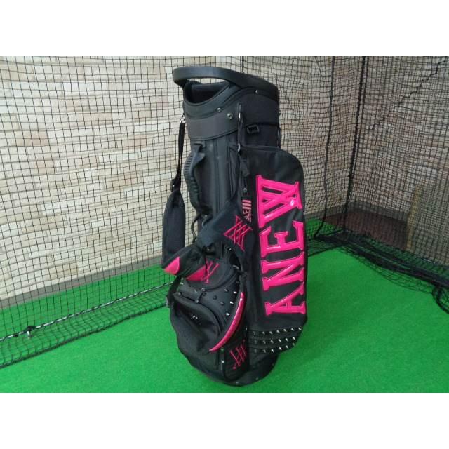 GK豊田▽ 275 【中古】アニューゴルフ□スタンドキャディバック