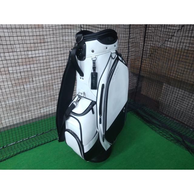 GK豊田▽ 856 【中古】VESSEL□カートキャディバック□ホワイト 