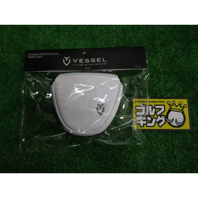 メール便なら送料無料 Gk豊田 新品542 ベッセル Vessel レザー パターカバー マレット ホワイト 天然皮革カッコイイ オシャレ お勧め 公式の Www Simon Page Com