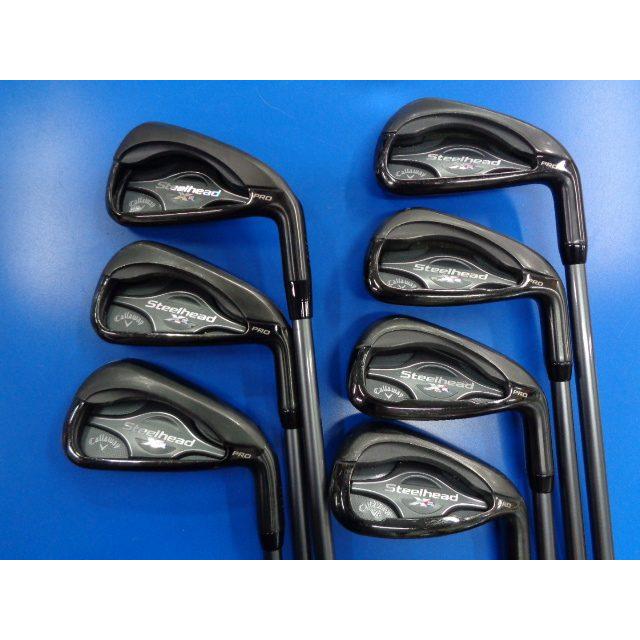 GK豊田▽ 446 キャロウェイ☆スチールヘッドXR PRO☆MCI BLACK 100☆7  
