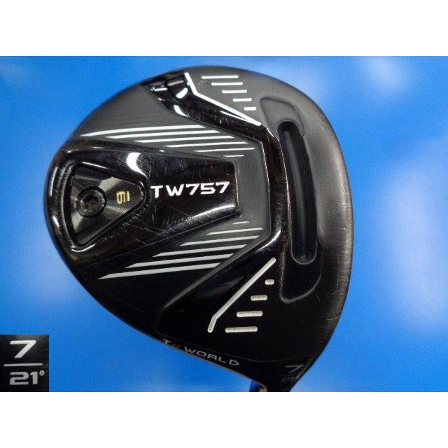 美品　貴重　TW757 本間ゴルフ7W 21° FLEX=R ゴルフ 美品 貴重 TW757 本間ゴルフ7W 21° FLEX=R