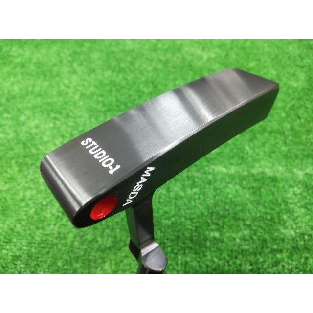 【新品同様】本物マスダゴルフ STUDIO-1 ブラックオキサイドカスタムパター GK豊田▽ 234 【美品】マスダゴルフ☆STUDIO-1 ブラックオキサイド