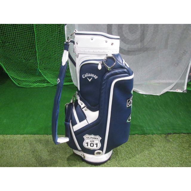 GK鈴鹿☆ 中古960  キャロウェイ★カリフォルニア 2018★キャディバッグ★ネイビー★お値打ち★｜golfkingshop｜02