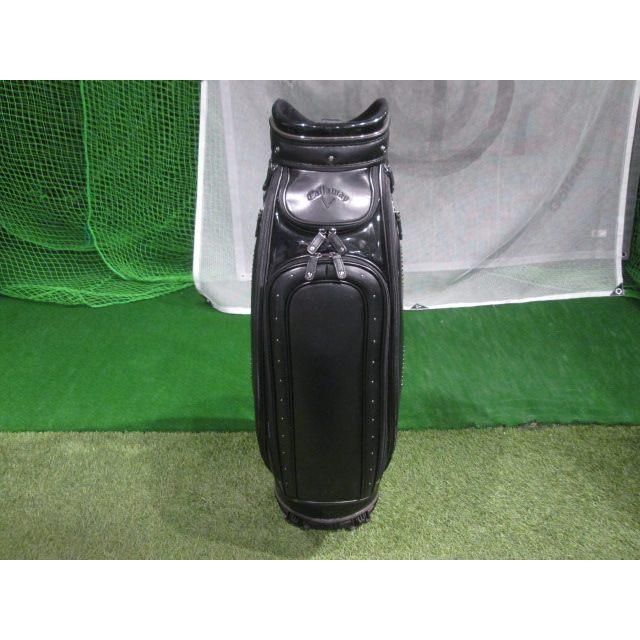 GK鈴鹿☆ 中古523  キャロウェイ カートキャディバッグ★ブラック★黒★スタッズ★お値打ち★｜golfkingshop｜04