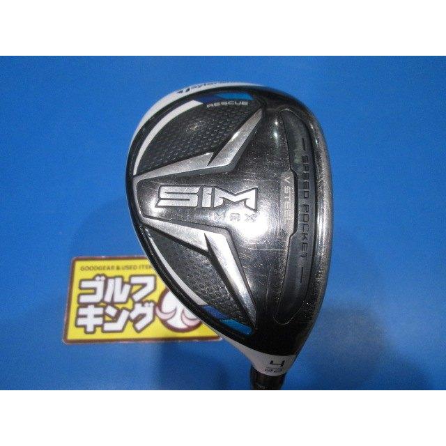 テーラーメイド SIM MAX ユーティリティ VENTUS BLUE 7 U4 22度 S US 