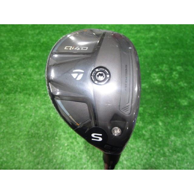 ゴルフ 未使用人気品！テーラーメイド Qi4D U4(22度) 純正S