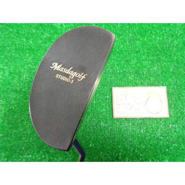 GK栄三越□ 492 【美品】マスダゴルフ◇STUDIO-3◇オリジナルスチール 