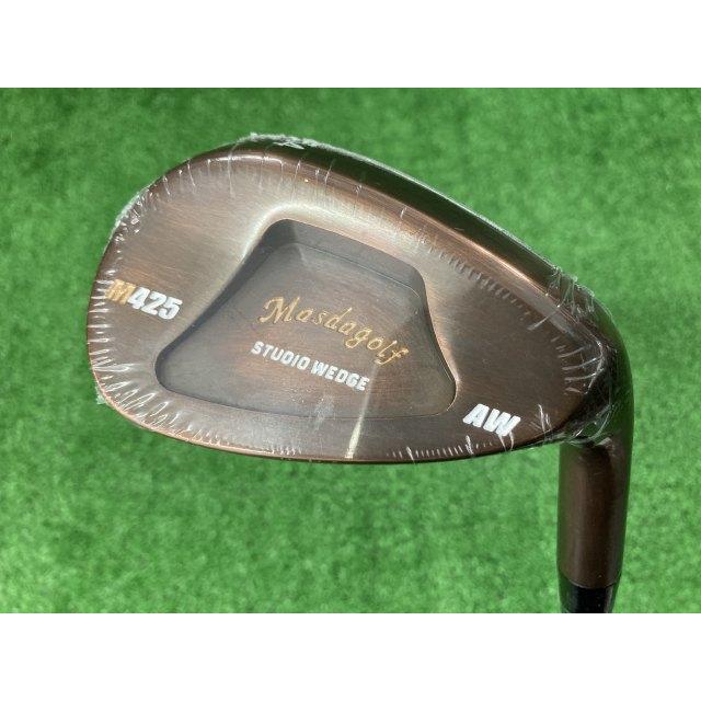 GK春日井□ 886 マスダゴルフ STUDIO WEDGE M425(グース) 銅メッキ AW