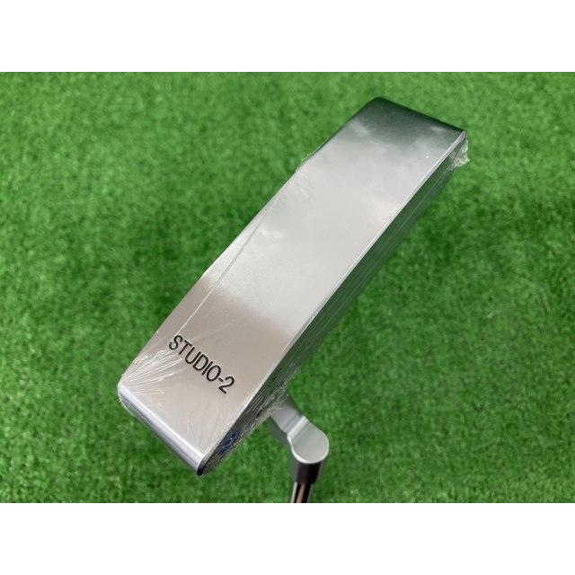 マスダゴルフ STUDIO-2パター ニッケルクローム仕上げ 33インチ