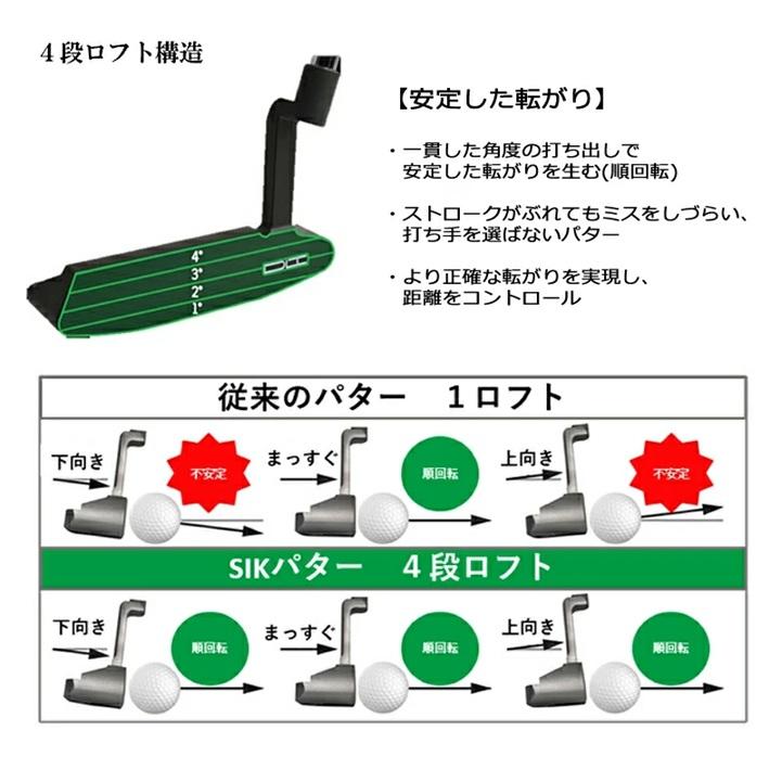 SIK GOLF（シックゴルフ） GK高辻△激安即決 SIK FLO PLUMBER NECK