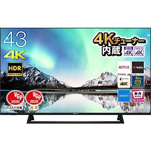 楽天ランキング1位 ハイセンス 43v型 液晶テレビ 4kチューナー内蔵 Neoエンジン搭載 Works With Alexa対応 3年保証 43e6800 超特価激安 Www Gran Gusto It