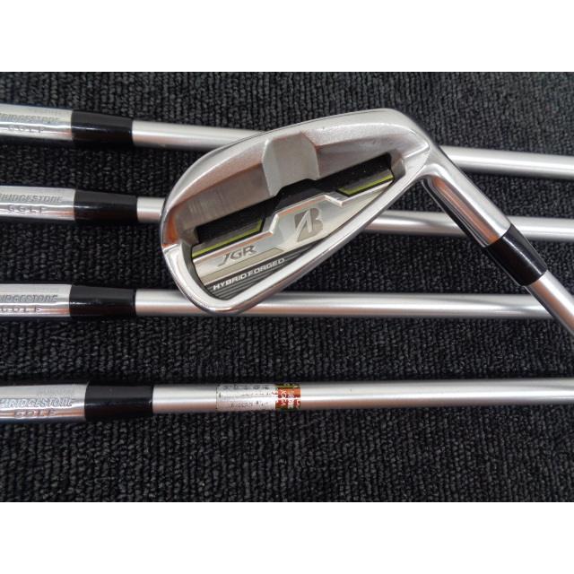 中古 ブリヂストン JGR HYBRID FORGED/AirSpeeder J16-12I 5本セット/R 