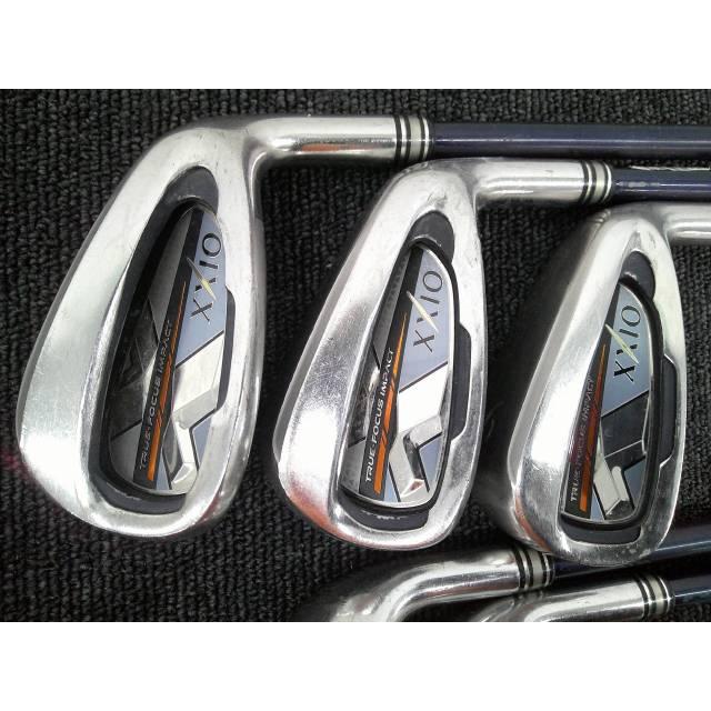中古(5本)ゼクシオ10テン2018(ネイビー)5〜9 MP1000 SR DUNLOP（ダンロップ） 中古 ゼクシオ2018 Navy/MP1000 5本セット/R/26